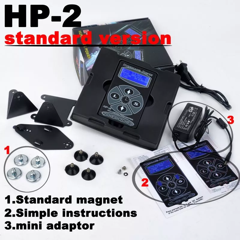 100% oriģināls viesuļvētras HP-2 Tattoo Power Supply Green Box