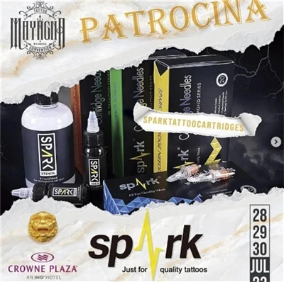 SpAark kārtridžu sponsors MAYAGNA TATTOO CONVENTION