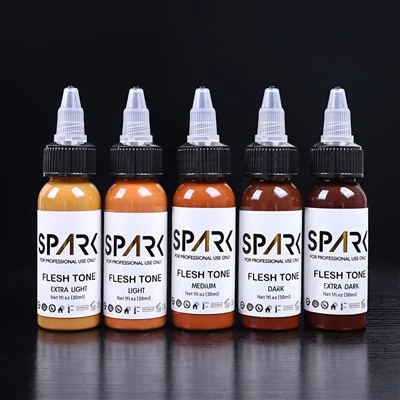 30 ml organiskā miesas toņa tetovēšanas tintes ādas krāsas komplekts, kas nav{1}}toksisks pigments