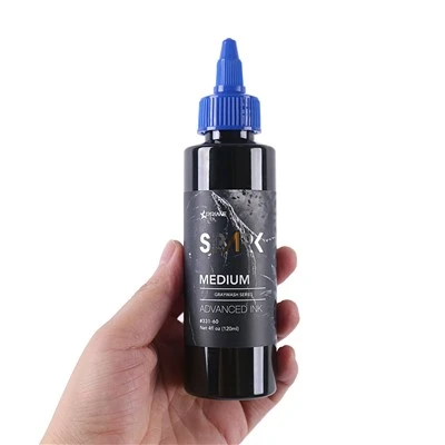 Spark Professional 120ml melna tetovējuma tintes korpusa mākslas tetovēšanas komplekti profesionāli pelēkās mazgāšanas grima tetovējuma piederumi