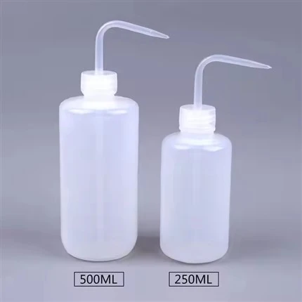 Tetovējuma plastmasas izspiešanas mazgāšanas pudele
