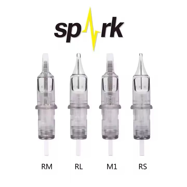 Spark tetovējuma kasetnes adatas