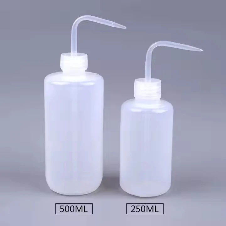 Tetovējuma plastmasas izspiešanas mazgāšanas pudele