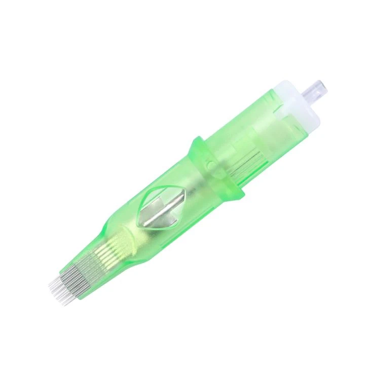 Mega tetovējumu kārtridži 0. 35 mm izliekta Magnum adatu kārtridžs