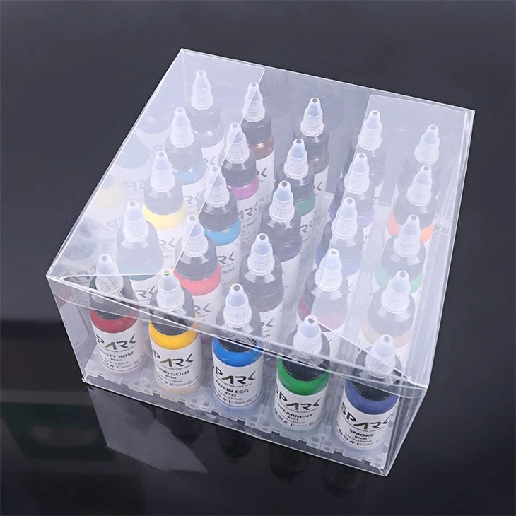 25 krāsu komplekts Spark Tattoo Ink Tetovēšanas tintes lielapjoma Super Black Tattoo Ink
