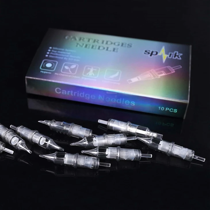 Vislabāk pārdotā augstākās kvalitātes tetovēšanas adatu kārtridžs Needle Spark