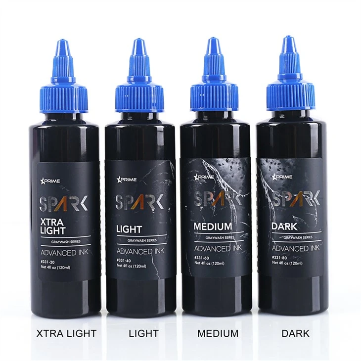 Pigments Tattoo Ink Graywash Vegan Tattoo Ink Tattoo Ink 4OZ