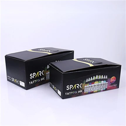 50 krāsu komplekti Pigments Tattoo Ink Spark Tattoo Ink Set Professional