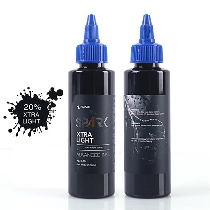 Tetovēšanas tintes komplekts Profesionāla Black Spark Tattoo Ink