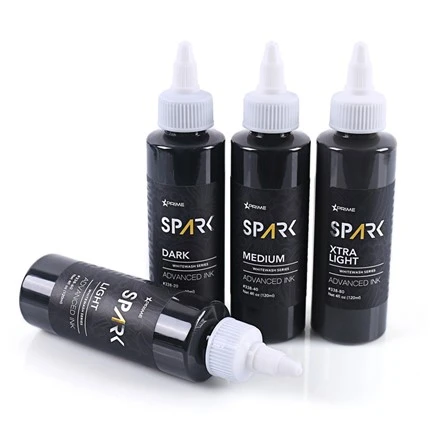 Tattoo Ink Spark Original White Wash Set Pigments Tattoo Ink
