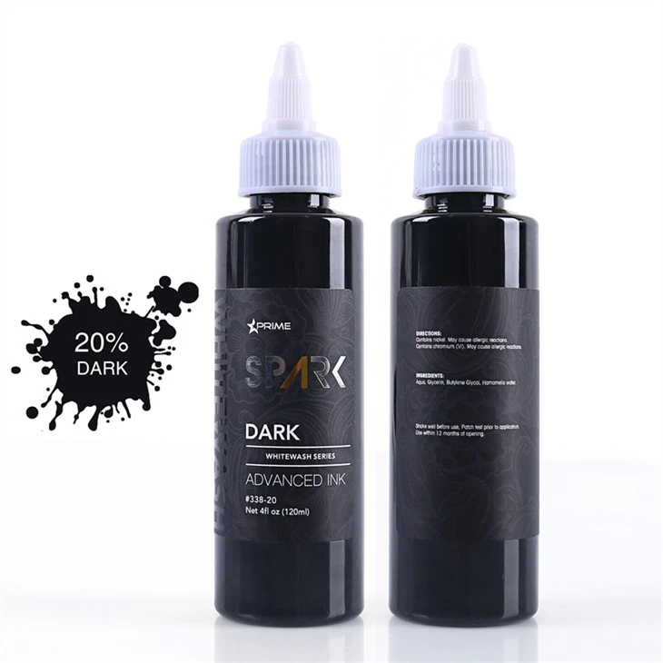 Tattoo Ink Set Profesionāls White Wash Set Spark Tattoo Ink