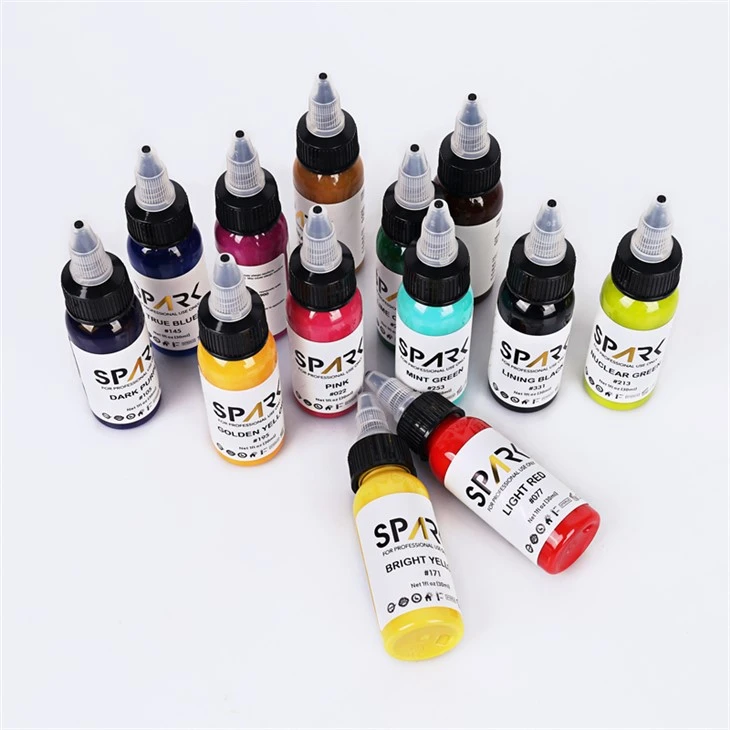 Lielapjoma tetovēšanas tinte Tattoo Ink Spark Original