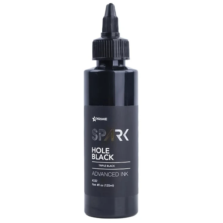 Pigmenti tetovēšanas tinte 4OZ Classic Black Hole Black Vanta Black Spark Tattoo Ink Tattoo Ink Black
