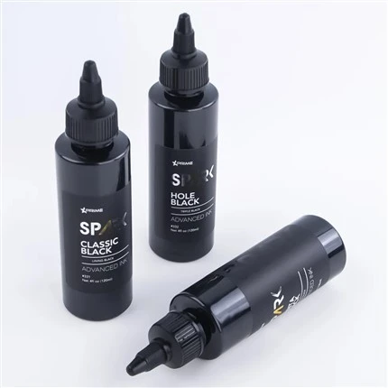 Melna gaiša tetovējuma tinte trīskāršs melns 8OZ Hole Black Black Ink Series Spark Tattoo Ink Tattoo Ink Set