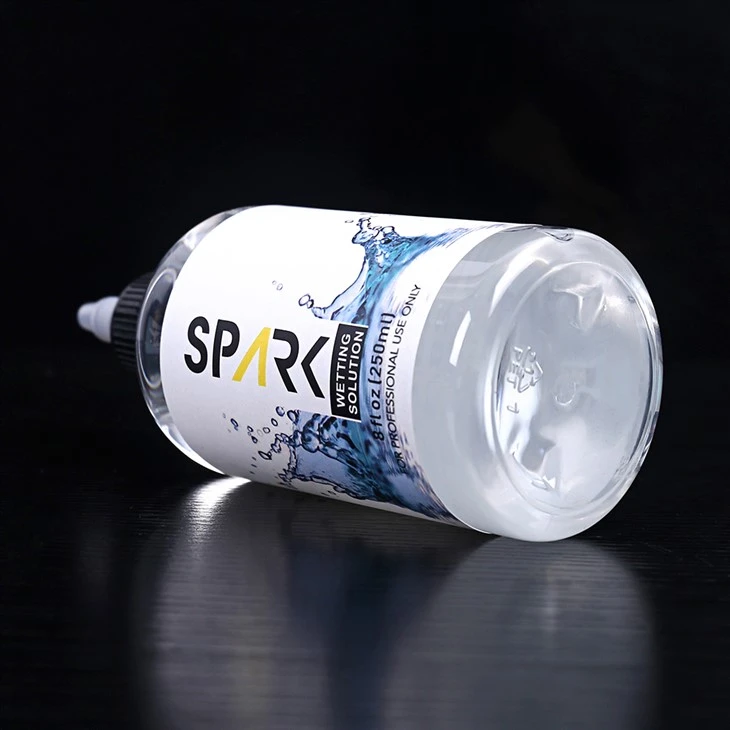 Spark 8OZ 240ML tetovējuma mitrināšanas šķīdums Spark Tattoo sajaukšanas šķīdums Spark Tattoo tinte